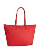 Torebki damskie - Lacoste Torebka L Shopping Bag NF1888PO Czerwony - miniaturka - grafika 1