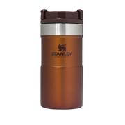 Kubki termiczne - Stanley Kubek termiczny 250 ml Neverleak TRAVEL MUG (pomarańczowy) 1009856010 - miniaturka - grafika 1