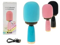 Instrumenty muzyczne dla dzieci - Mikrofon z głośnikiem Bluetooth Usb Mix - miniaturka - grafika 1