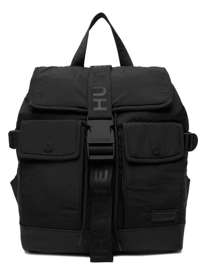 Hunter Plecak w kolorze czarnym - 34 x 31,5 x 15,5 cm