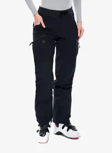 Spodnie damskie Black Diamond Dawn Patrol Hybrid Pants - black - Spodnie narciarskie - miniaturka - grafika 1