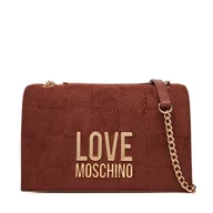Torebki damskie - Torebka LOVE MOSCHINO JC4122PP0NKB120A Brązowy - miniaturka - grafika 1