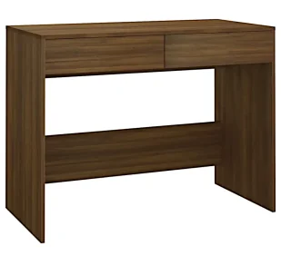 Elior Biurko z szufladami w kolorze brązowego dębu B7-L69 - Biurka - miniaturka - grafika 1