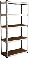 Szafy i regały magazynowe - Profi Tools Regał metalowy magazynowy Zeus 180x90x40 5 półek nośność 875 kg - miniaturka - grafika 1