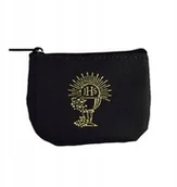 Różańce - Etui na różaniec na zamek z ekoskóry czarne - miniaturka - grafika 1