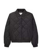 Kurtki i płaszcze dla dziewczynek - TOM TAILOR Dziewczęta Kurtka 1035710, 14482 - Deep Black, 128 - miniaturka - grafika 1