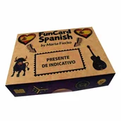 Książki do nauki języka hiszpańskiego - Fun Card Spanish Presente De Indicativo - książka - miniaturka - grafika 1