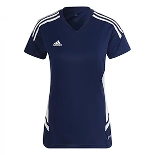 adidas Damski Con22 JSY W Jersey (szorty Sleeve), Tenabl/biały, XS - Spodenki damskie - miniaturka - grafika 1