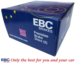 Tylna NAWIERCANA NACINANA tarcza hamulcowa EBC seria GD Ford Explorer 2011-2019 - Tarcze hamulcowe - miniaturka - grafika 5