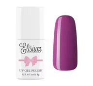 Lakiery hybrydowe - elisium ELISIUM LAKIER HYBRYDOWY  NR 011 DARK WINE 8ML - miniaturka - grafika 1