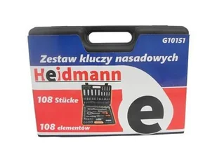 Geko ZESTAW KLUCZY NASADOWYCH 108 ELEMENTÓW HIT G10151 - Zestawy narzędziowe - miniaturka - grafika 6