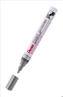 Marker Olejowy Pentel Średnia Okrągła  Końcówka,  Mmp10-N Szary - Markery do tablic - miniaturka - grafika 1