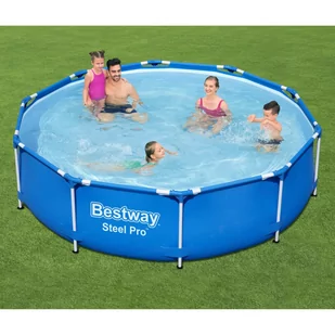 Bestway Basen Steel Pro, 305 x 76 cm - Baseny ogrodowe - miniaturka - grafika 1