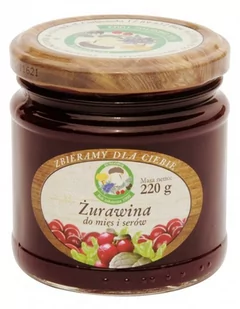 Żurawina do mięs i serów 220 g - Konfitury, marmolady, powidła - miniaturka - grafika 1