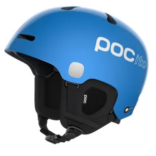 POCito Fornix MIPS, kask narciarski, juniorski, fluorescencyjny niebieski - Kaski narciarskie - miniaturka - grafika 1