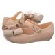 Buty dla dziewczynek - Balerinki Mini Ultragirl Sweet I 33553/AG735 Pink Glitter/Beige (ML266-a) Melissa - miniaturka - grafika 1