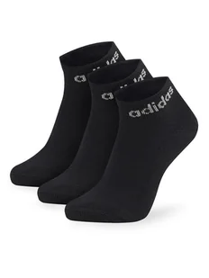 adidas Zestaw 3 par niskich skarpet unisex 3-Pack IC1303 Czarny - Skarpetki damskie - miniaturka - grafika 1