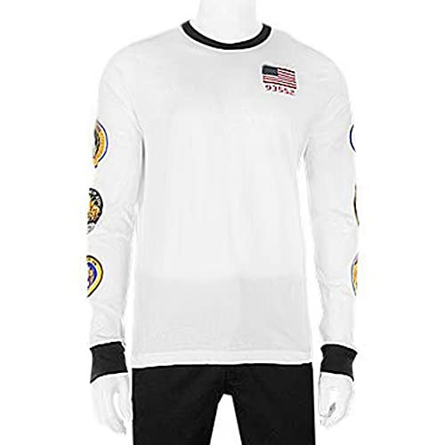 Nike Męska koszulka z długim rękawem M Nk Ls Dt Space biały XL