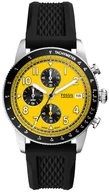 Zegarki męskie - Zegarek Fossil FS6044 SPORT TOURER Black Silicone Strap 42mm - miniaturka - grafika 1