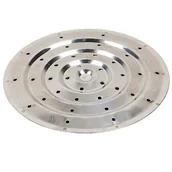 Pozostałe akcesoria kuchenne - Lumarko Płytka Nierdzewna Na Palnik Gazowy Mała 16cm - miniaturka - grafika 1