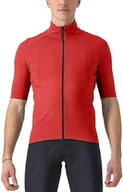 Koszulki męskie - Castelli 4522513-642 Idealny RoS2 Wind J Długa koszulka Męska Pompeian Red Rozmiar XXL - miniaturka - grafika 1