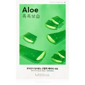 Maseczki do twarzy - Missha AIRY Fit Sheet Mask Aloe Nawilżająca maska w płachcie Aloes 19g 48820-uniw - miniaturka - grafika 1