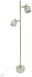 DybergLarsen - Ocean Lampa Podłogowa Beige/Brass DybergLarsen - Lampy stojące - miniaturka - grafika 1