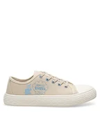 Buty dla dziewczynek - Moomin Trampki CA-SS24-166MMN Beżowy - miniaturka - grafika 1