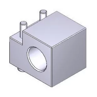 Came Mocowanie hamulca hydraulicznego TRIPOD - Akcesoria do bram - miniaturka - grafika 1