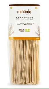 Makaron z antycznej pszenicy BIO Sycylia SPAGHETTI 500g/Minardo - Makaron - miniaturka - grafika 1
