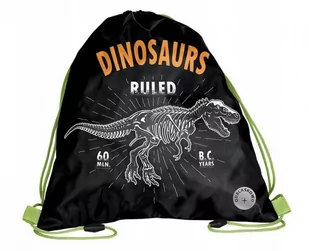 WOREK na buty obuwie GIMNASTYCZNY szkolny do szkoły dla chłopca Z DINOZAURAMI - Worki na buty - miniaturka - grafika 1