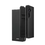 Etui i futerały do telefonów - Hama Etui na telefon komórkowy Samsung Galaxy S25 (etui na telefon komórkowy, etui z przegródką na karty, funkcja stojaka, dodatkowa ochrona wyświetlacza i aparatu, magnes, etui z klapką, miękkie), - miniaturka - grafika 1
