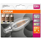 Żarówki LED - Osram Classic B żarówka LED E14 4W 827 3-Step-dim - miniaturka - grafika 1