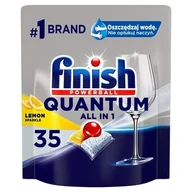 Środki do zmywarek - FINISH Kapsułki Quantum All-in-1 35 lemon  - miniaturka - grafika 1