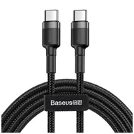Kable USB - Baseus Kabel Cafule 2x USB-C QC 3A 1m PD red black CATKLF-G91 - miniaturka - grafika 1