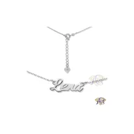 Naszyjniki - Naszyjnik srebrny Ag 925 rodowany imię Lena LENA/CEL/R - miniaturka - grafika 1