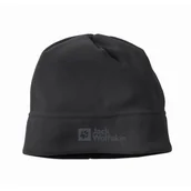 Czapki męskie - Czapka polarowa Jack Wolfskin REAL STUFF BEANIE black - ONE SIZE - miniaturka - grafika 1