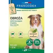 Artykuły przeciw pasożytom - Francodex Obroża na kleszcze i pchły dla psa powyżej 20kg dł 75cm - miniaturka - grafika 1