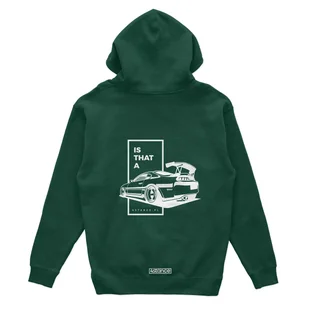 Bluza kangurka IS THAT A SUPRA zielona-S - Odzież do sportów motorowych - miniaturka - grafika 1