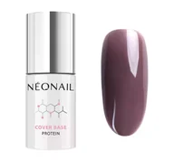 Lakiery hybrydowe - NeoNail - COVER Base Protein - Proteinowa, koloryzująca baza do paznokci - 7,2 ml - 9485-7 - MAUVE NUDE - miniaturka - grafika 1