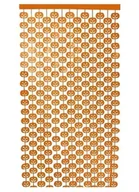 Dekoracje sali - Girlanda Wisząca Kurtyna Dekoracyjna Dynie Halloween 100 Cm X 200 Cm Pomarańczowa - miniaturka - grafika 1