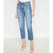 Spodnie damskie - GUESS Jeansy | Mom Fit - miniaturka - grafika 1