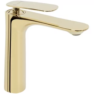 Rea Bateria umywalkowa Berg Gold Niska B2041 - Baterie umywalkowe - miniaturka - grafika 1