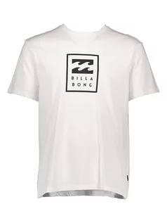 Koszulki męskie - Billabong Koszulka "Unity Stacked" w kolorze białym - grafika 1