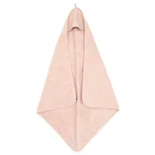 Okrycia kąpielowe dla dzieci - Ręcznik Kąpielowy Z Kapturem Jollein75 X 75 Cm Frotte Pale Pink - miniaturka - grafika 1