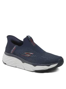 Skechers Męskie trampki 220389 NVY, granatowe/syntetyczne, 6,5 UK, Granatowa tkanina syntetyczna, 40 EU - Trampki męskie - miniaturka - grafika 1