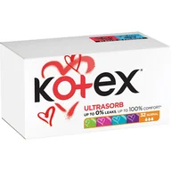 Tampony - KOTEX Tampony Ultra Sorb Normal Tampons) Wariant 32 ks) - miniaturka - grafika 1