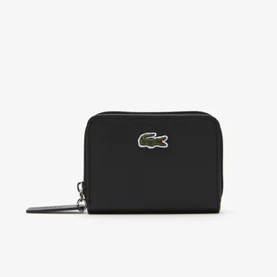 Damski Portfel LACOSTE WALLET NF4193PO.000 – Czarny - Portfele - miniaturka - grafika 1