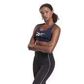 Biustonosze - Reebok Damski sportowy biustonosz S Hero Racer Pad Bra-Read niebieski niebieski (Vecnav) xxs FU2445 - miniaturka - grafika 1