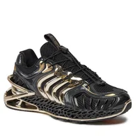 Półbuty męskie - Sneakersy Plein Sport The Thunder Stroke Gen.X.02. FACS USC0434 STE003N Black/Light Gold 0294 - miniaturka - grafika 1